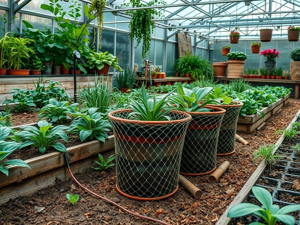 Cleaning Net Pots