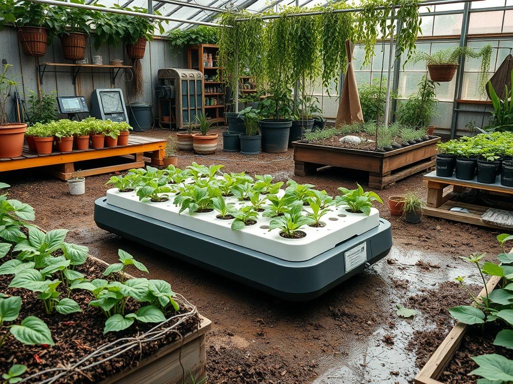 Floating Raft Hydroponics