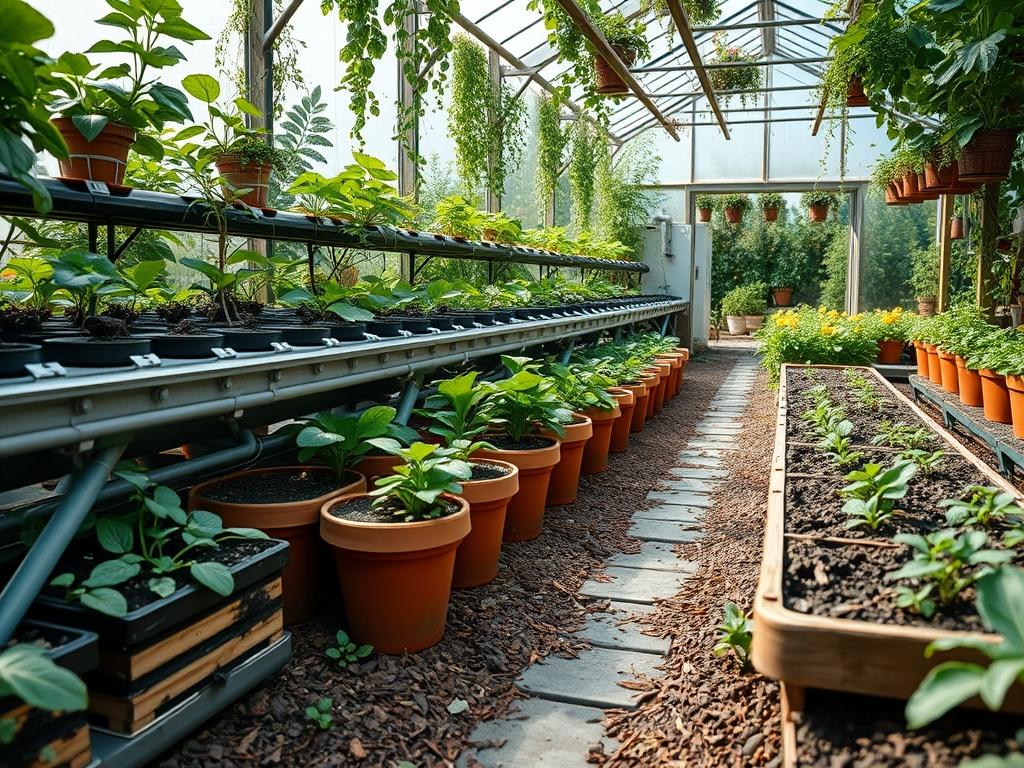 Gutter Hydroponic Systems