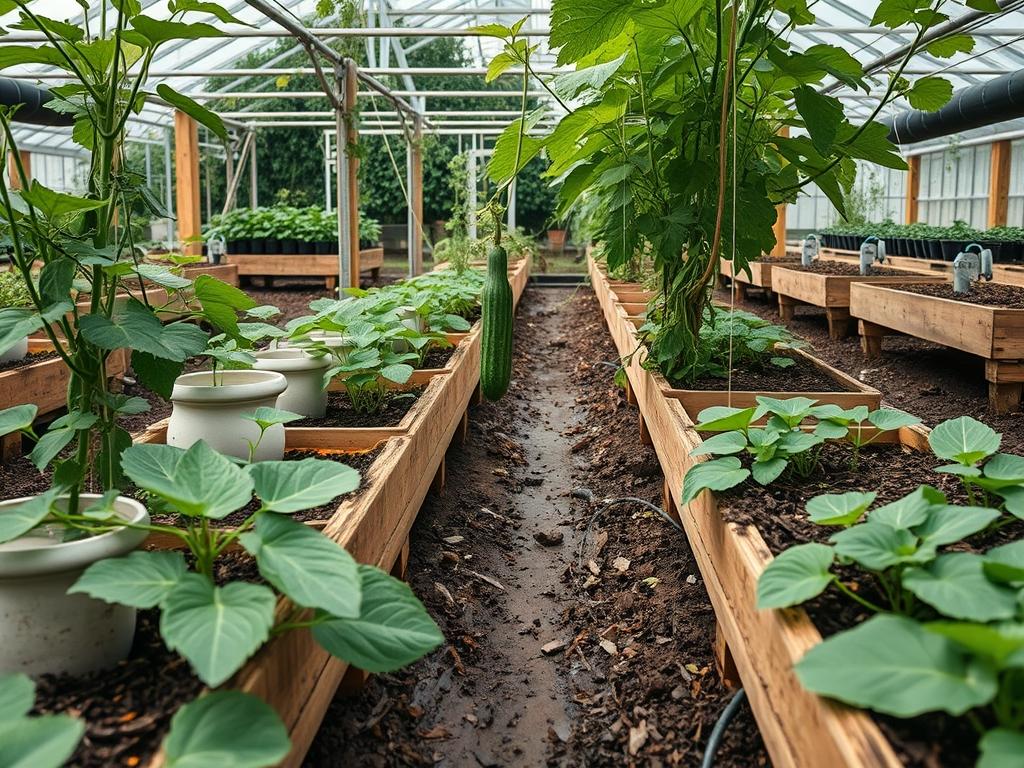 Hydroponic Cucumber Pruning