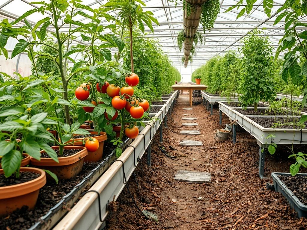 Hydroponic Tomato Support