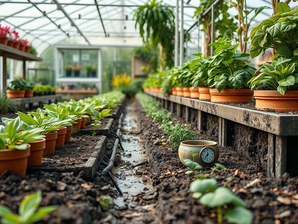Mixing Part A and B Nutrients
