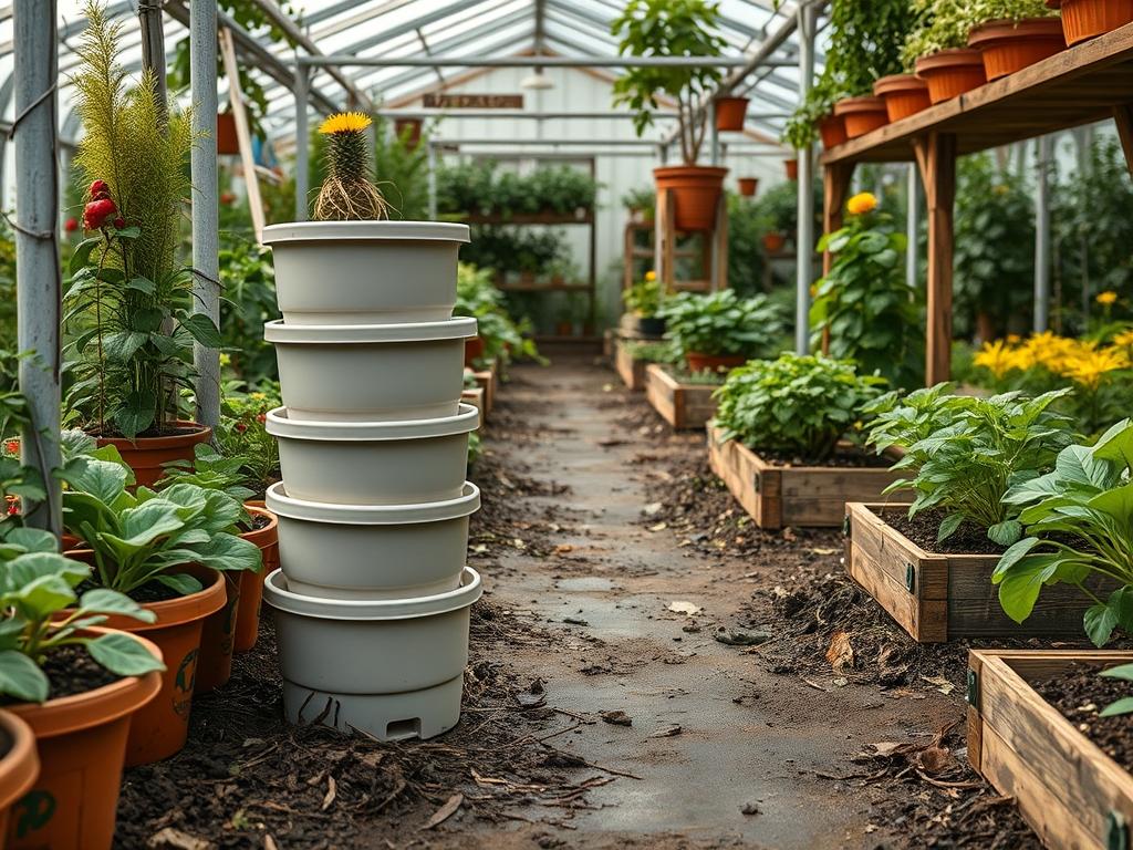 Stackable Hydroponic Pots