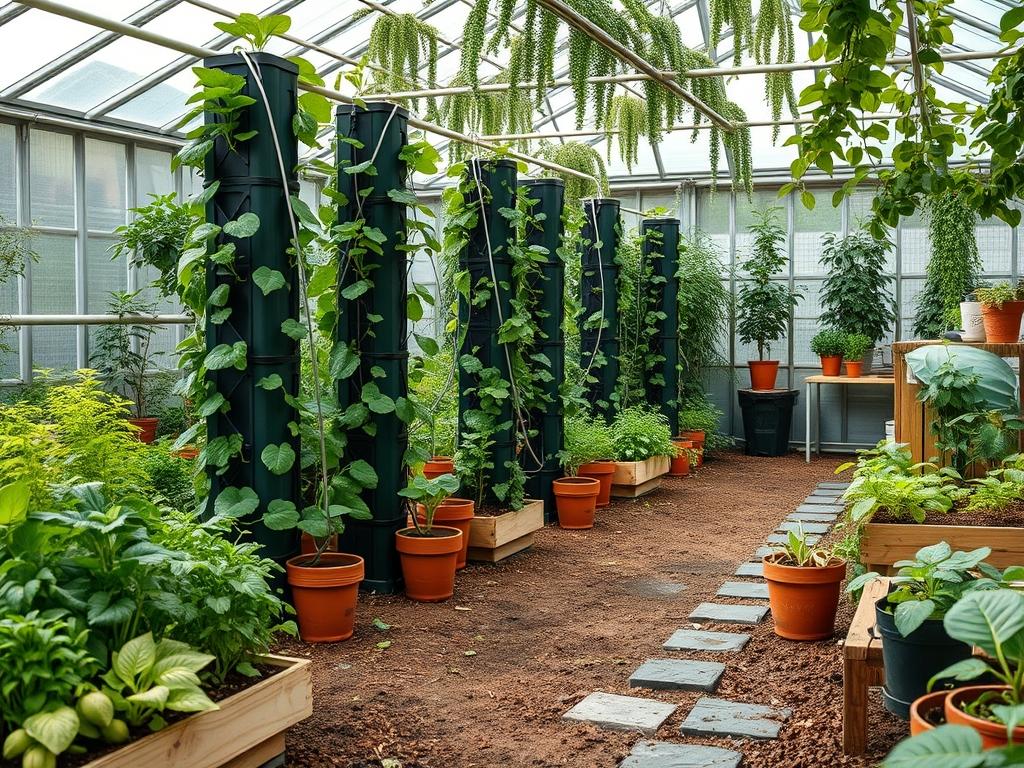 Vertical ZipGrow Towers