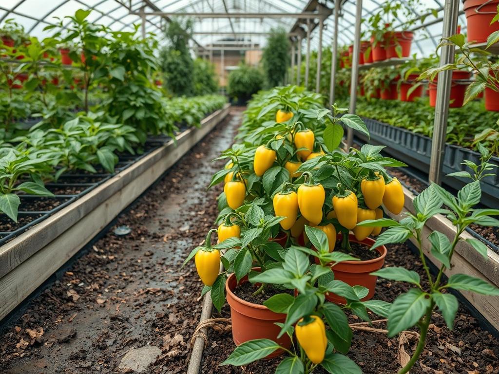 Growing Hydroponic Peppers
