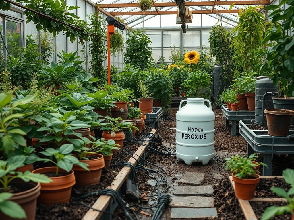 Hydrogen Peroxide in Tanks