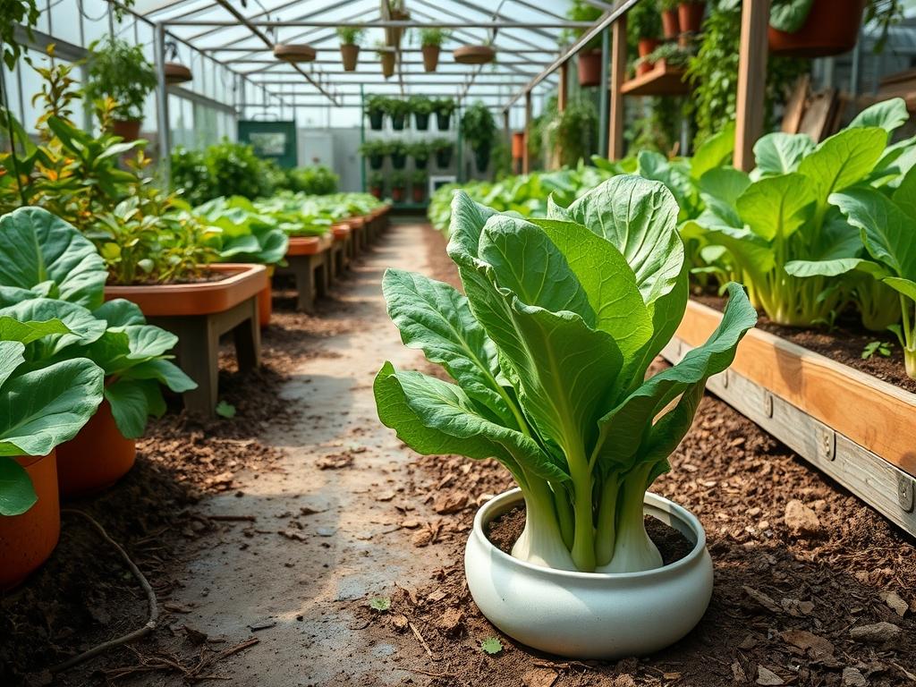 Hydroponic Bok Choy