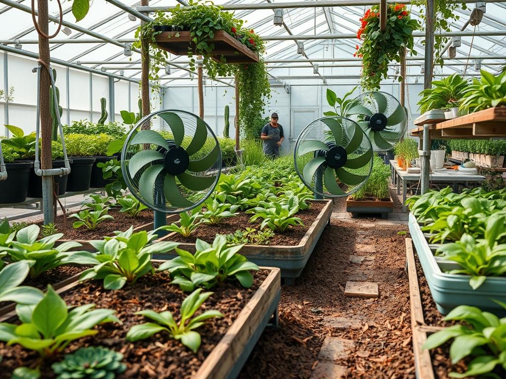 Hydroponic Cooling Fans