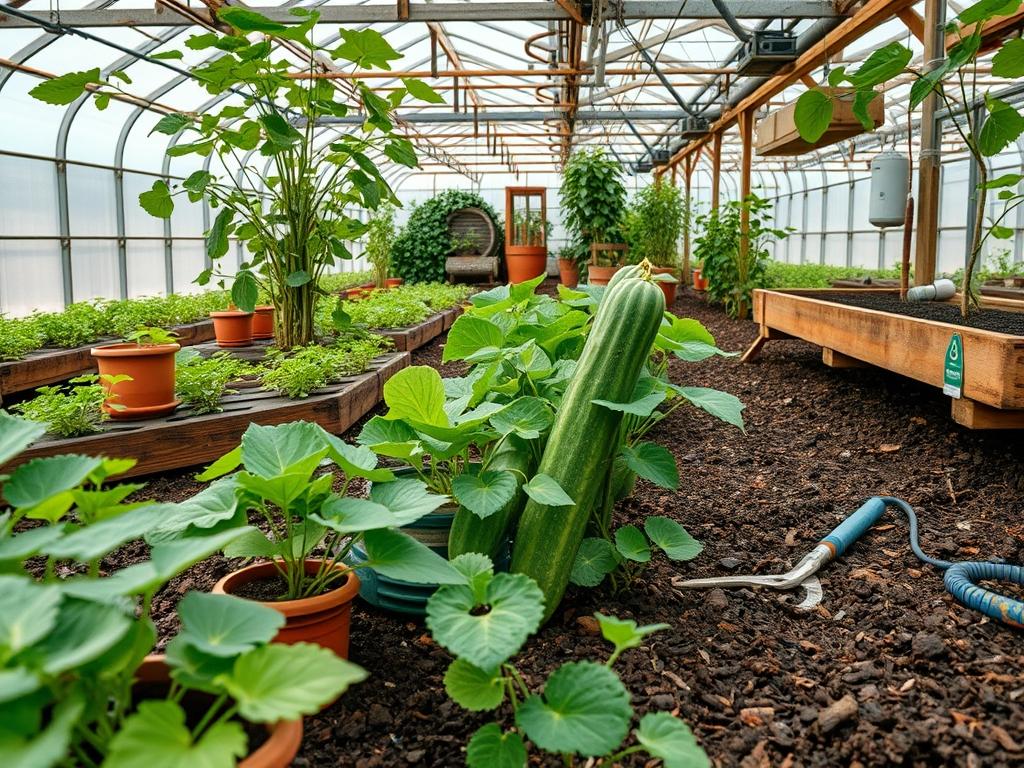 Hydroponic Cucumber Care