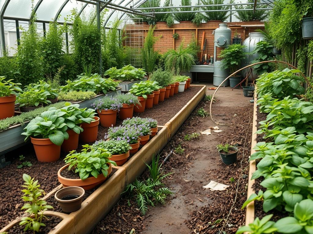 Hydroponic Herb Garden