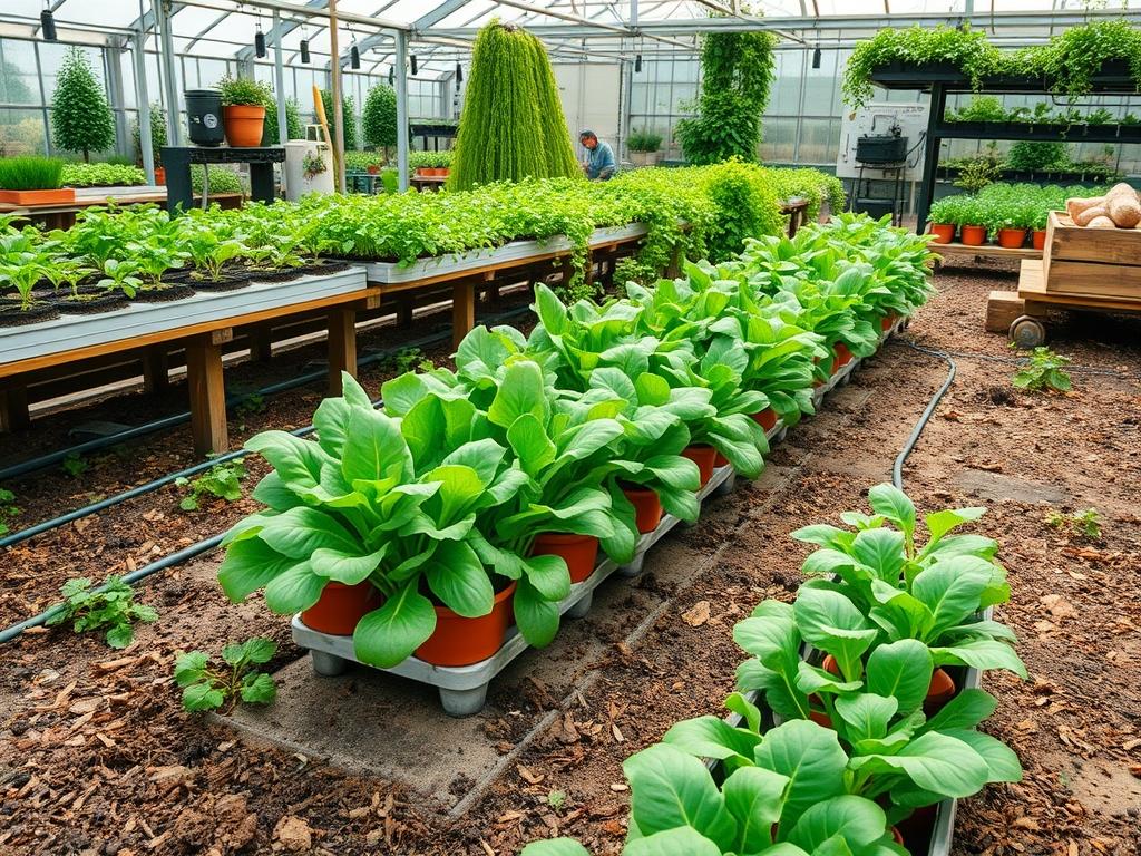 Hydroponic Mustard Greens