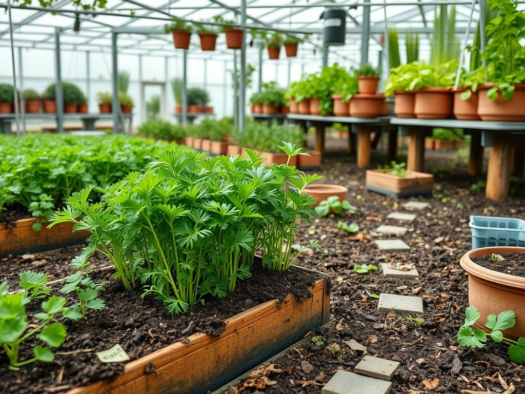 Hydroponic Parsley Tips