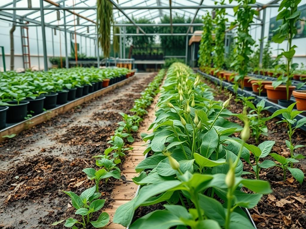 Hydroponic Pea Growth