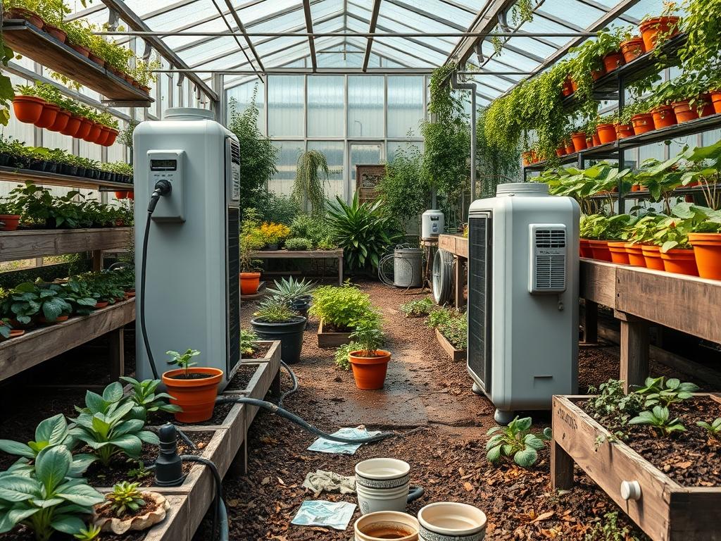 Hydroponic Space Heaters