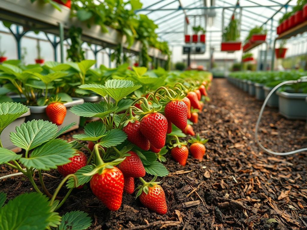Hydroponic Strawberry Tips