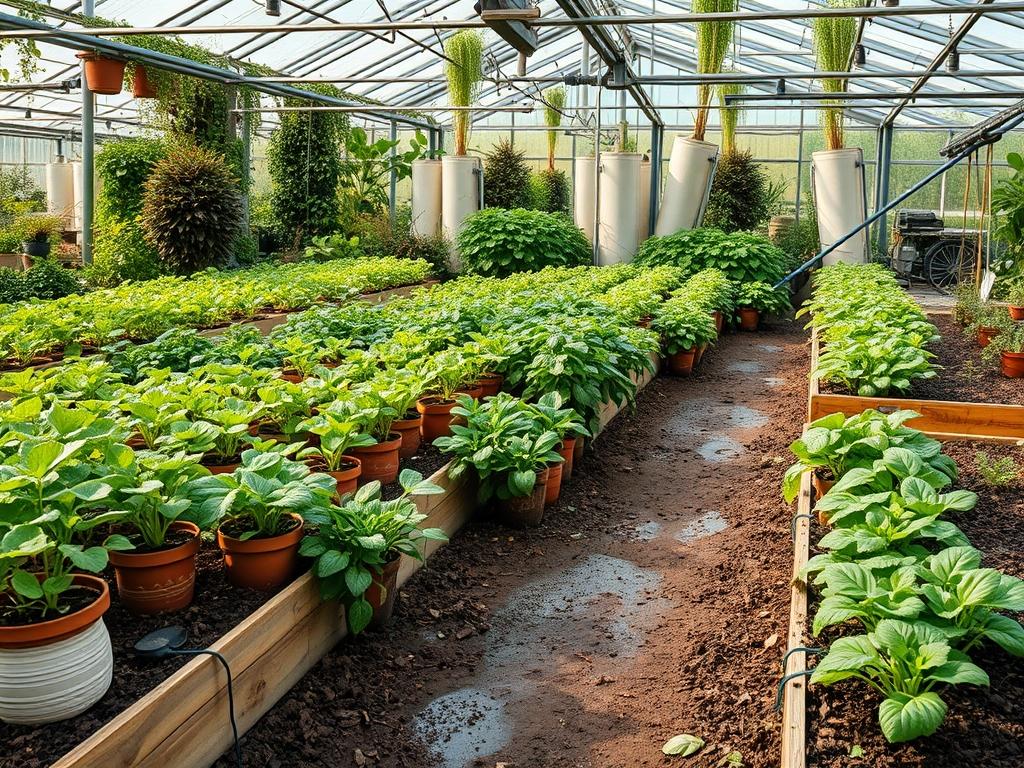 Hybrid Hydroponic Layouts