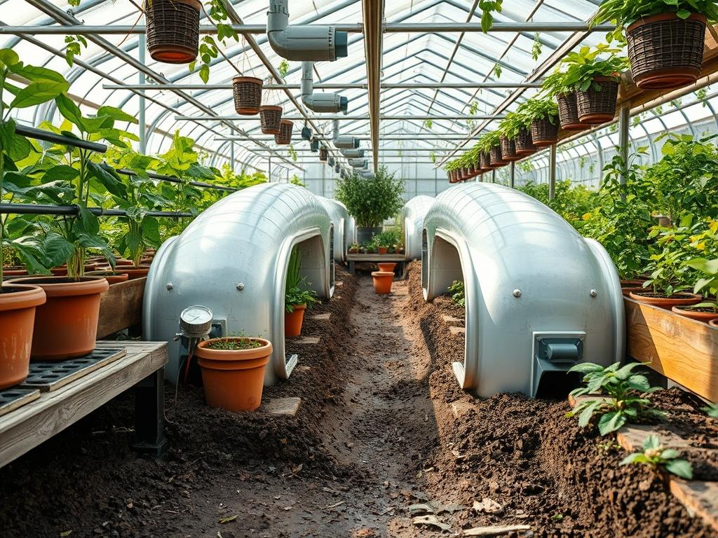 Hydroponic Cooling Ducts