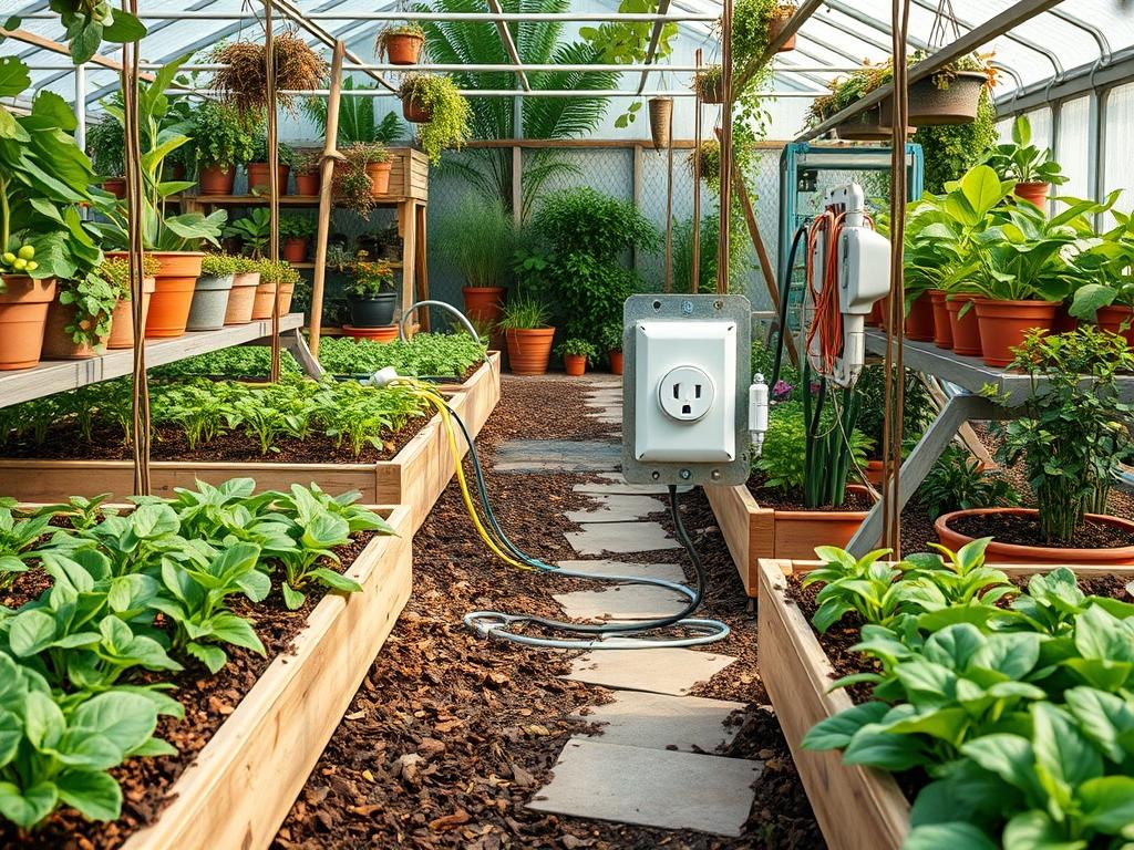 Hydroponic GFCI Outlets