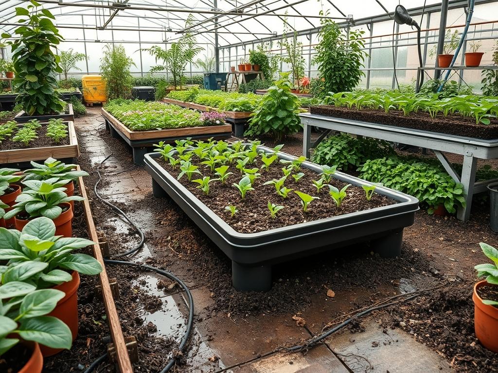 Hydroponic Spill Trays